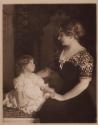 [Woman and child]
