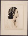 [Woman in profile]