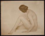 [Seated nude woman]