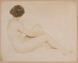 [Seated nude woman]