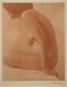 [Seated nude woman]