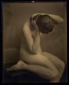 [Seated nude woman]