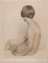 [Seated nude woman]