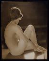 [Seated nude woman]
