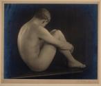 [Seated nude man]