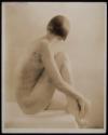 [Seated nude woman]
