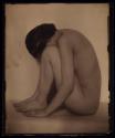 [Seated nude woman]