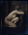 [Kneeling nude woman]