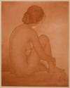 [Seated nude woman]