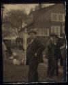 [Elias Goldensky in front of house]