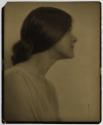 [Portrait of a woman - profile]