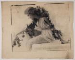 [A member of the Marion Morgan Dancers as "The Goddess of the Vinyard"]