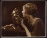 [Woman with sculpture]