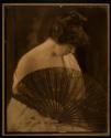 [Woman with fan]