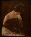 [Woman with fan]