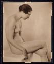 [Seated nude woman]