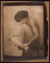 [Seated nude woman]
