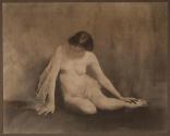 [Seated nude woman]