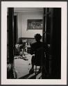 [Child playing in living room]