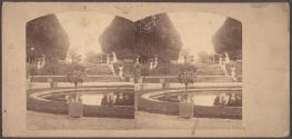 Chateau Impérial de Saint-Cloud, Jardins Réservés, Bassin de l'esplanade / The Basin of the Esplanade
