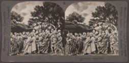 Judas betraying Christ