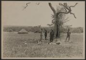 Cooking scene, African Safari