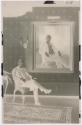 George Eastman with Charles Hopkinson's painting