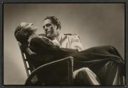 [Margaret Barker and Alexander Kirkland in "Men in White" at the Broadhurst Theatre]