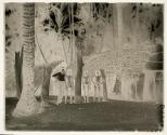 In the heart of the village showing representative natives