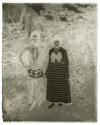 Mrs. Martin Johnson and one of the Pigmy men