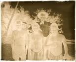 Martin Johnson and Bushmen from the interior of Malaita