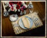[Formal table setting]