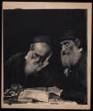 [Two men reading]