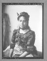 Tonga/Tonga (Iles des Amis) Jeune fille de Tonga/Cliche J.Martin