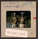 [Mpondo girls, Umtata, South Africa (travel slide)]