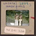 [Mpondo girls, Umtata, South Africa (travel slide)]