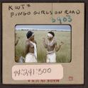 [Fengu girls, Qonce, South Africa (travel slide)]