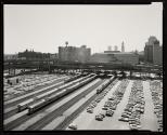 View of the Boston Garden and North Station Yard