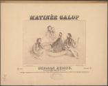 [Sheet music for Herman Heinze's song Matinée Gallop]