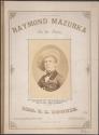 [Sheet music for Mrs. C. L. Downie's Raymond Mazurka For the Piano]