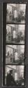 [Trimmed contact sheet with four images of Rufino Tamayo painting portrait of Nickolas Muray]
