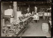 [Workers in a well-managed print shop in a southern community]