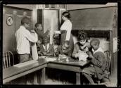 [Students crafting in a rural school in the south]