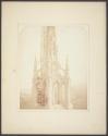 Sir Walter Scott's Monument, Edinburgh; as it appeared when nearly finished, in October 1844