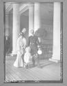 Norvege/Roi Reine et prince heritier de Norvege