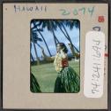 [Hula dancer, Hawaii (travel slide)]