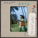 [Hula dancer, Hawaii (travel slide)]