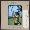 [Hula dancer, Hawaii (travel slide)]