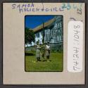 [Two women, Samoa (travel slide)]