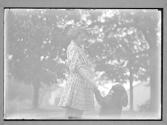 Girl with Dog Pre-1914